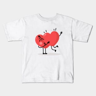 Two hearts. Valentine's day Kids T-Shirt